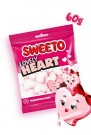 Sweeto Marshmallow Deilig hjerte 60g thumbnail