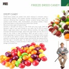 Frysetørket Godteri Skittles Fruits 50 GR  thumbnail