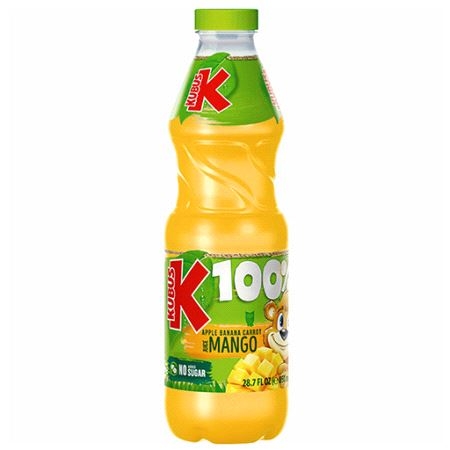 Kubus Juice 100% Mango-Apple-Banana-Carrot- 850ml