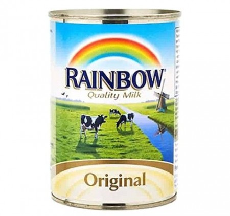 Kondensmelk Rainbow Usøtet 410gr