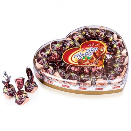 Elvan Truffle Heart Hazelnut 280gr