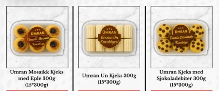 Umran Kjeks med Sjokoladebiter 300g