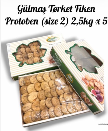 Gulmas incir-Tørket Fiken 2500 Gram
