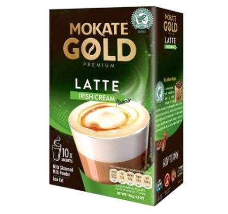 Mokate Gold Prem. Latte Irish 14 gr X 10