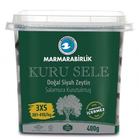  Marmarabirlik Svarte Oliven Pet Kuru Sele 3XS 400 gr 