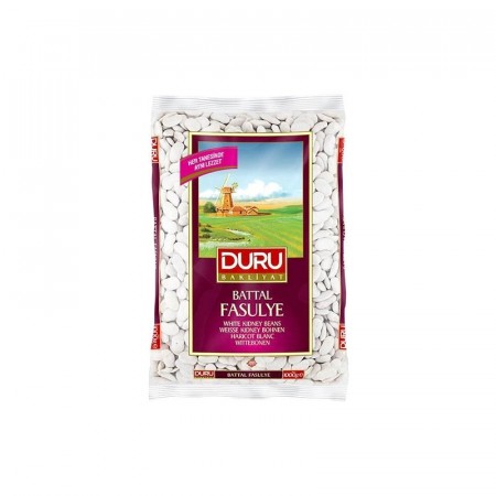 Duru Hvite Bønner (Lima) (Iri Fasulye) 1kg