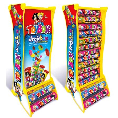 Toybox Drajebon Chocolate Dragees Colored 20gr 