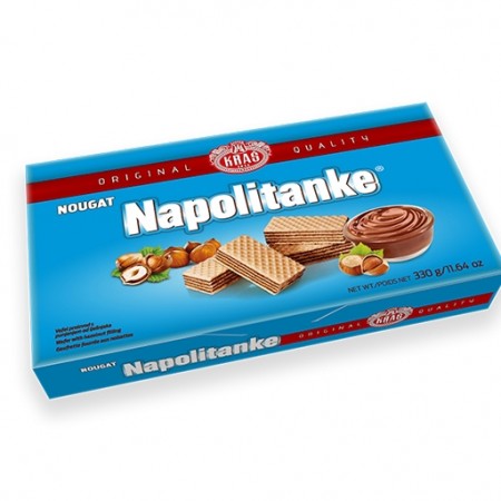 Napolitanke Nougat 327gr