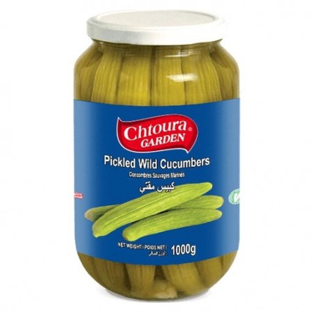 Chtoura Garden Pickled Cucumbers 1kg (1000 GR)