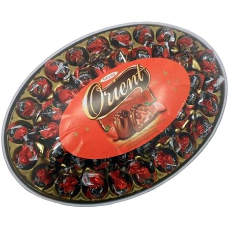 Tayas Orient Truffle Elips Strawberry 485gr 