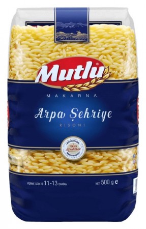 Mutlu Makarnasi 500gr (Arpa Sehriye) 
