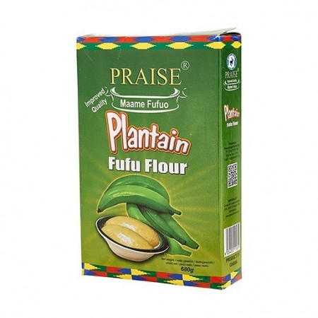 Praise Plantain Fufu Flour 680gr 