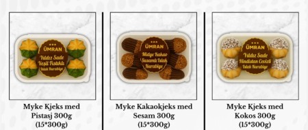 Ring Kjeks med Sesam og nigellafrø 330g