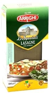 Arrighi 191 Lasagne Agli Spinaci 500 gr 