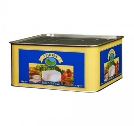 Yesilova Fetaost Krembeyaz 50% fett 4kg