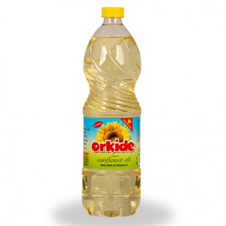 Orkide Solsikke Olje Pet 1 lt (1000ml)