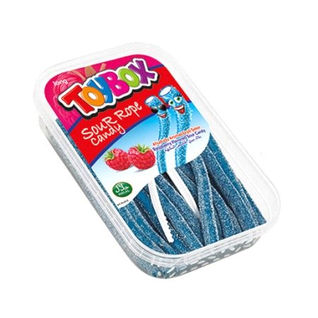 Toybox Sour Rope Raspberry Long 300gr