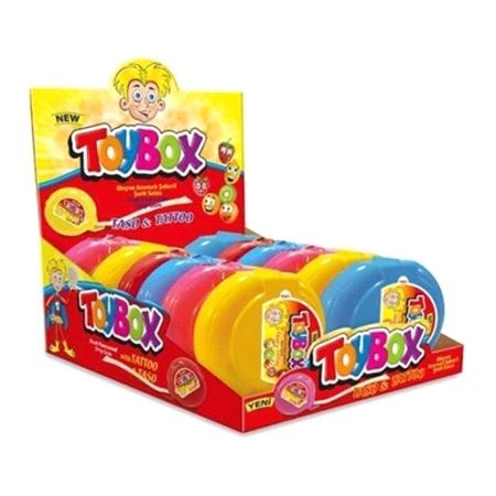 Toybox Strip Tyggis Fruit Flavoured 35gr 