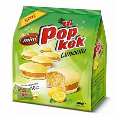 Eti Popkek Mini Lemon 144gr 