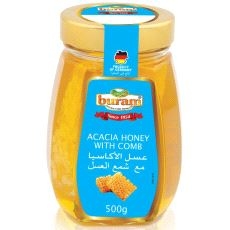 Buram Honning Akasia Bal Med Kube 500gr 