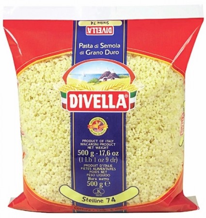 DIVELLA 74 STELLINE 500 GR (0,5 Kg)