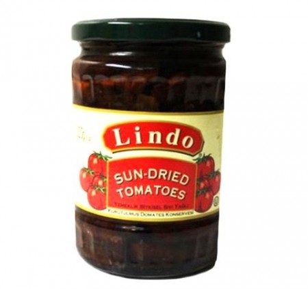 Lindo Soltørkede Tomater i Olje 580ml