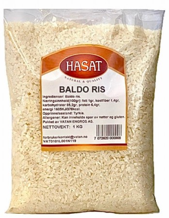 HASAT BALDO RIS 1 KG (1000 Gr)