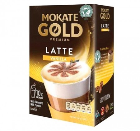 Mokate Gold Prem. Latte Vanilla 14 gr X 10 STK 