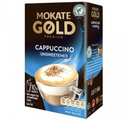 Mokate Gold Cappuccino Unsweetened 11,5 gr X 8 