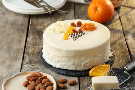 Orange Almond Cake Whole 800 gr