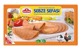 Egetürk Vegetable Joy Skiver av salami med grønnsaker 125 g