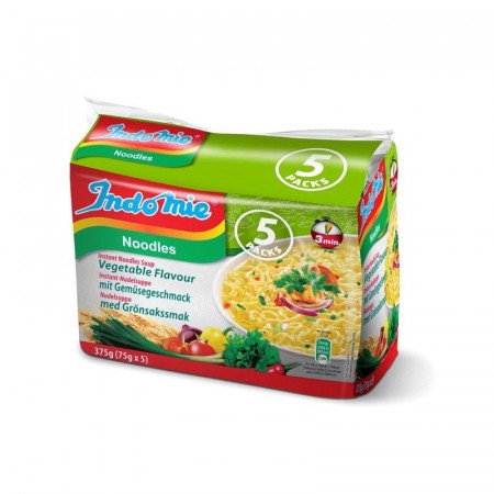 Indomie Noodles Vegetable 75gr X 5