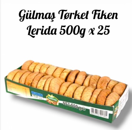 Gulmas incir-Tørket Fiken 500 Gram
