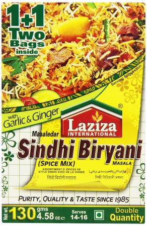 Laziza Sindhi Biryani with Garlic & Ginger