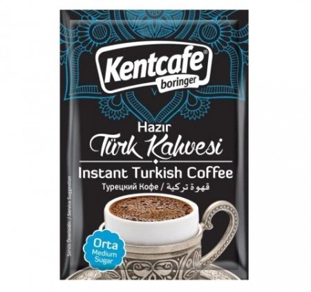 Kent Boringer Turkish Coffe Medium Sugar Office 9 gr X 120