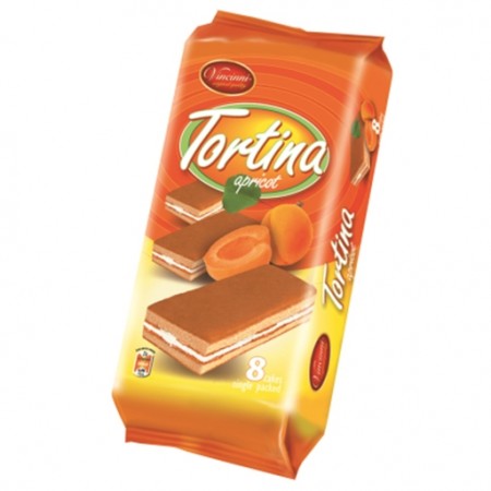 Vincinni Tortina Apricot 200gr 