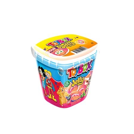 Toybox Jelly Sour Rings 200gr