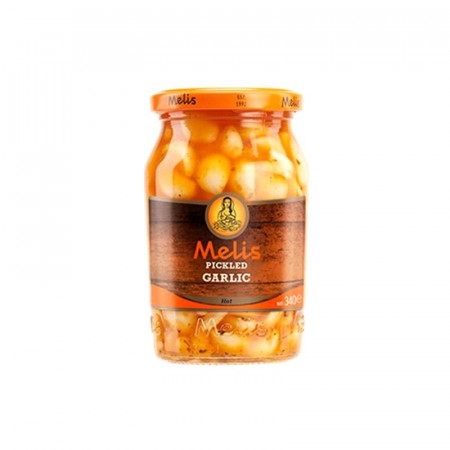 Melis Hot Pickled Garlic 370ml 