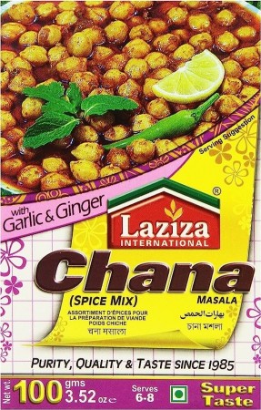 Laziza Chana with Garlic & Ginger