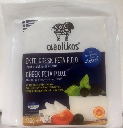 Oleolikos Ekte Gresk Feta 150 gr