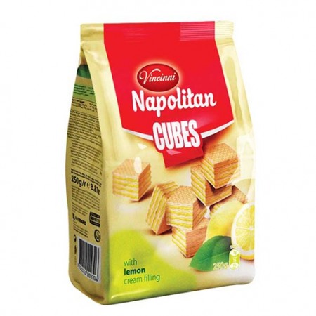 Vincinni Napolitan Cubes Lemon 250gr