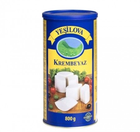 Yesilova Fetaost Krembeyaz 50% fett 800gr
