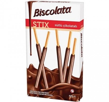 Sølen Biscolata Stix Milky 40gr